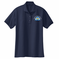 Falcon’s Navy Embroidered Polo