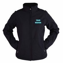 Load image into Gallery viewer, Custom Premium Women’s Softshell Jacket
