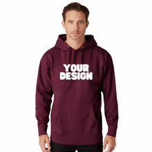 Load image into Gallery viewer, Custom Printed Unisex Premium Fleece Hoodie
